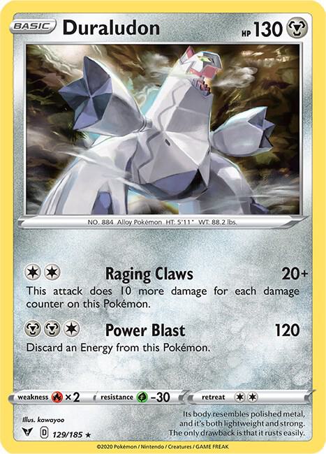 Duraludon 129/185 - Pokemon TCG Vivid Voltage card