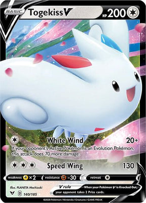 Togekiss V 140/185 - Pokemon TCG Vivid Voltage card