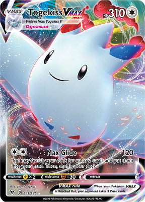 Togekiss VMAX 141/185 - Pokemon TCG Vivid Voltage card