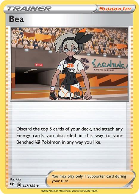 Bea 147/185 - Pokemon TCG Vivid Voltage card