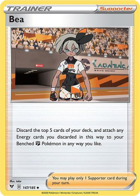 Bea 147/185 - Pokemon TCG Vivid Voltage card