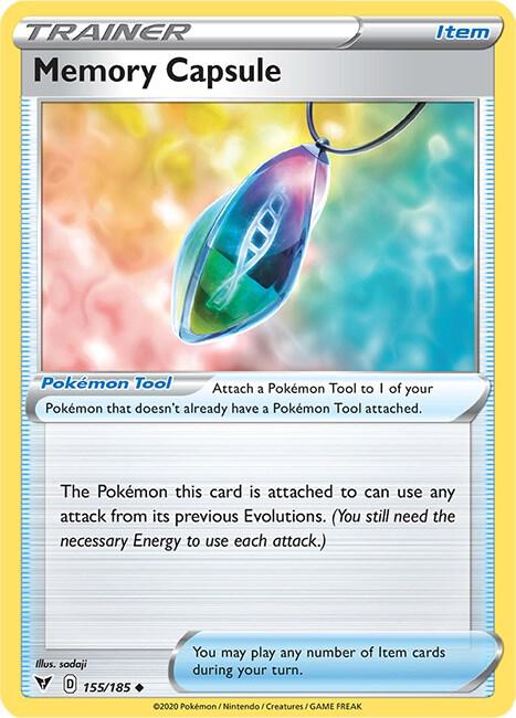 Memory Capsule 155/185 - Pokemon TCG Vivid Voltage card