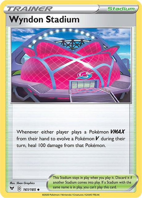 Wyndon Stadium 161/185 - Pokemon TCG Vivid Voltage card
