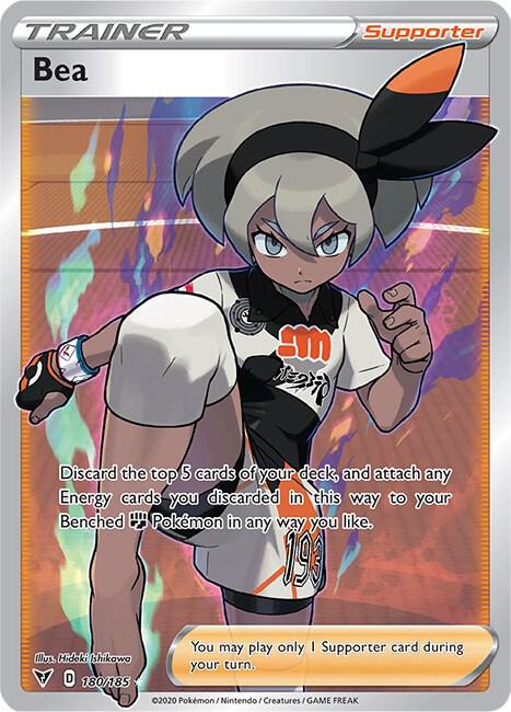 Bea 180/185 - Pokemon TCG Vivid Voltage card