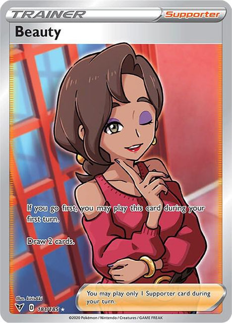Beauty 181/185 - Pokemon TCG Vivid Voltage card