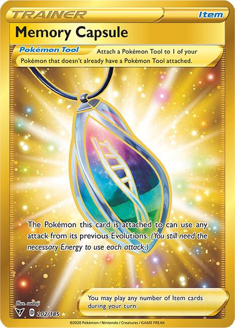 Memory Capsule 202/185 - Pokemon TCG Vivid Voltage card