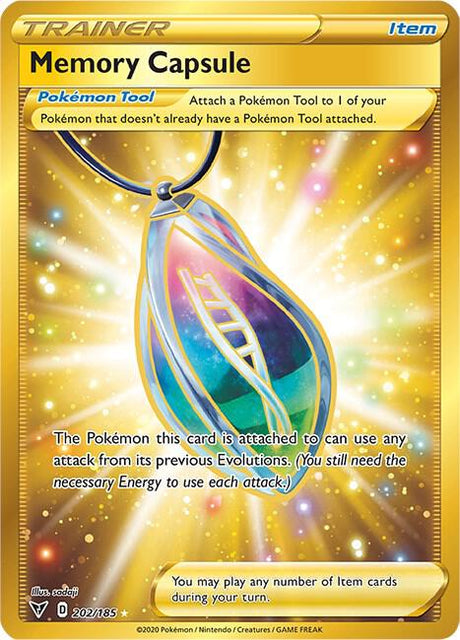 Memory Capsule 202/185 - Pokemon TCG Vivid Voltage card