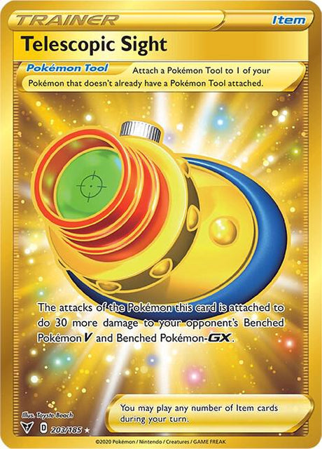 Telescopic Sight 203/185 - Pokemon TCG Vivid Voltage card