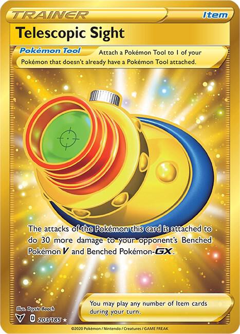 Telescopic Sight 203/185 - Pokemon TCG Vivid Voltage card