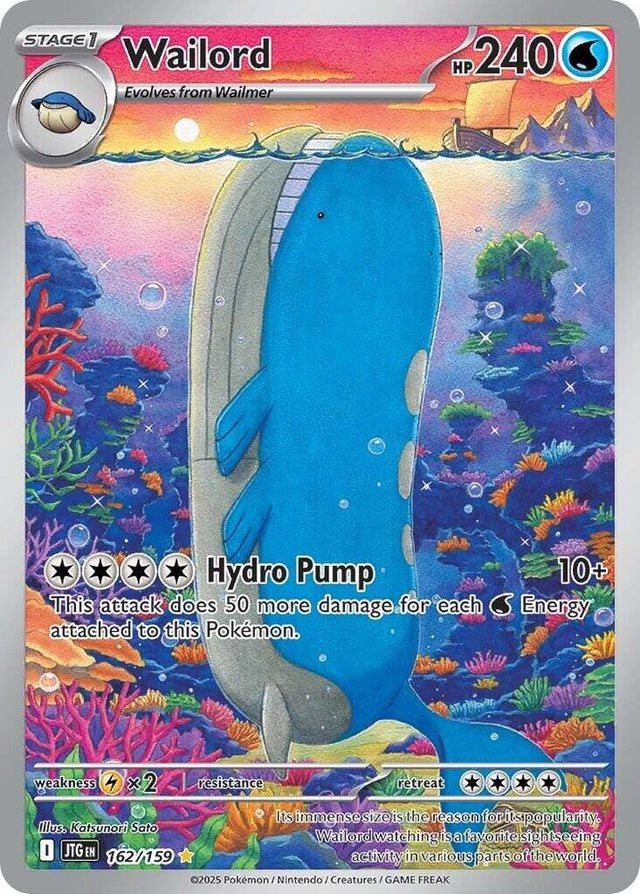 Wailord 162/159 - Pokemon TCG Journey Together card