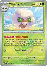 Whimsicott 008/131 - Poké Ball Reverse Holo - Pokemon TCG Prismatic Evolutions card