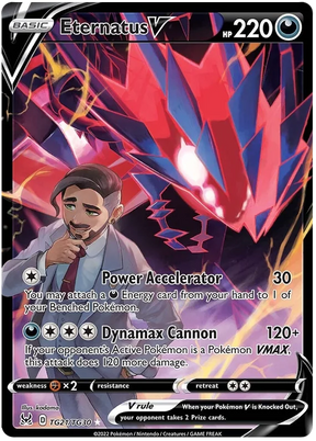 Eternatus V Lost Origin Trainer Gallery Pokemon Single Card TG21/TG30