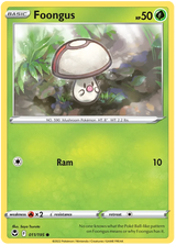 Foongus Silver Tempest Pokemon Single 011/195