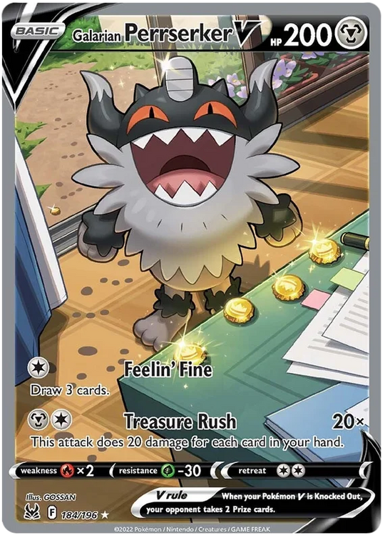 Galarian Perrserker V (Alt Art)
