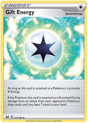 Gift Energy Lost Origin Pokemon Single Card 171/196