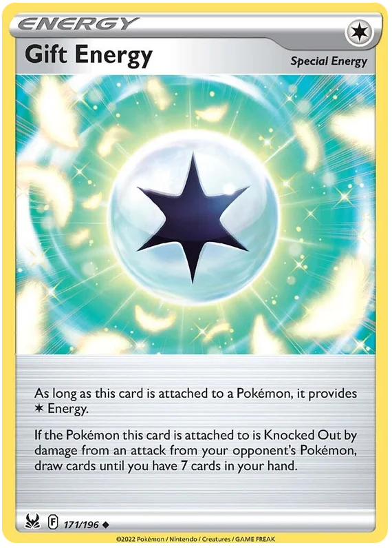 Gift Energy Lost Origin Pokemon Single Card 171/196