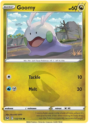 Goomy Lost Origin Pokemon Single Card 132/196