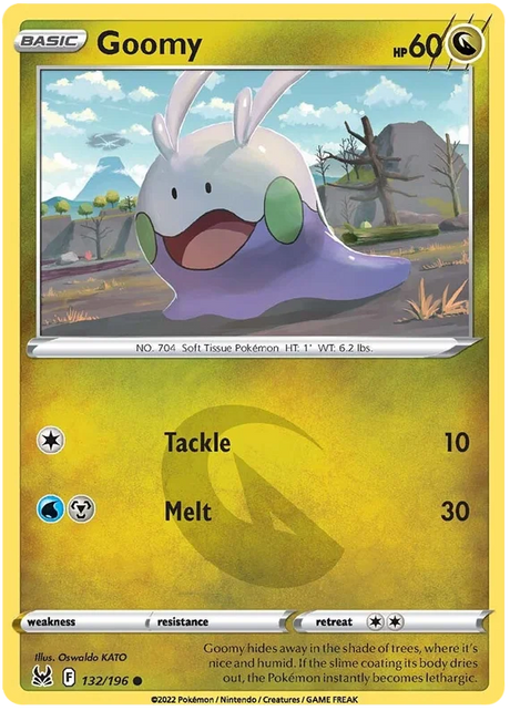 Goomy Lost Origin Pokemon Single Card 132/196