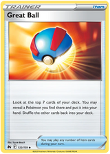 Great Ball Crown Zenith Pokemon Card Single