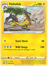 Heliolisk Crown Zenith Pokemon Card Single