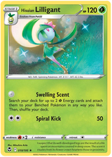 Hisuian Lilligant Silver Tempest Pokemon Single 010/195