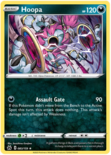 Hoopa Crown Zenith Pokemon Card Single