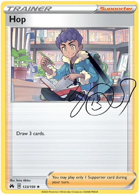 Hop Crown Zenith Pokemon Card Single