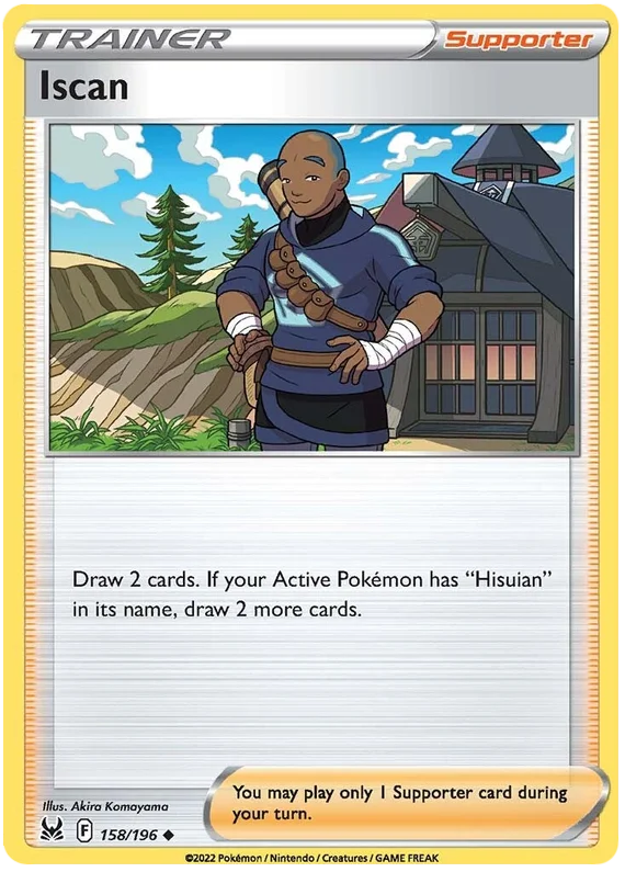 Iscan Lost Origin Pokemon Single Card 158/196