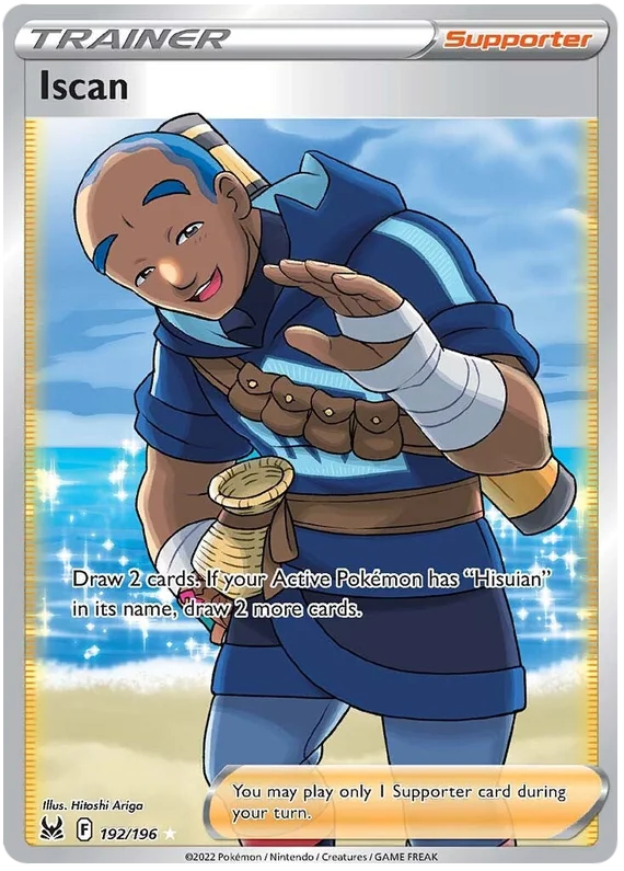 Iscan (Full Art) Lost Origin Pokemon Single Card 192/196