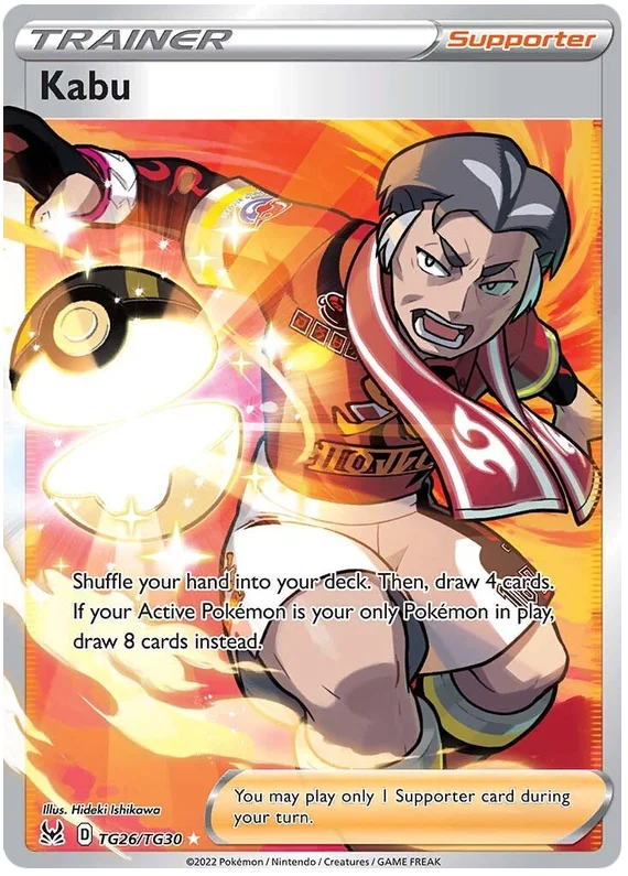 Kabu Lost Origin Trainer Gallery Pokemon Single Card TG26/TG30