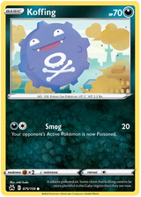 Koffing Crown Zenith Pokemon Card Single
