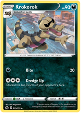 Krokorok Crown Zenith Pokemon Card Single