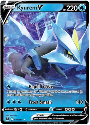 Kyurem V Lost Origin Pokemon Single Card 048/196