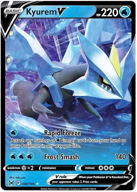 Kyurem V Lost Origin Pokemon Single Card 048/196