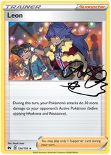 Leon Crown Zenith Pokemon Card Single