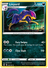 Liepard Crown Zenith Pokemon Card Single