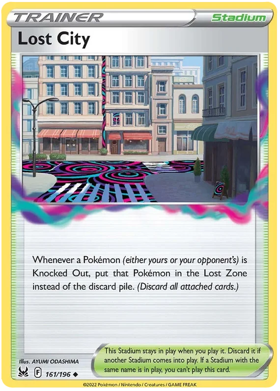Lost City Lost Origin Pokemon Single Card 161/196