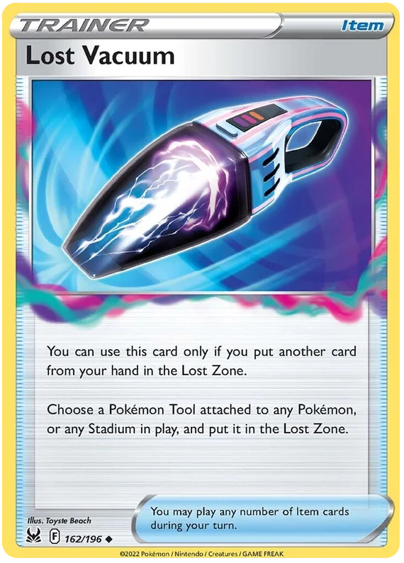 Lost Vacuum Lost Origin Pokemon Single Card 162/196