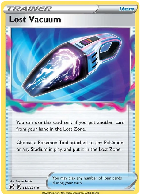 Lost Vacuum Lost Origin Pokemon Single Card 162/196