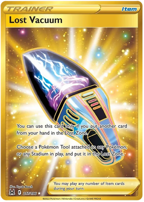 Lost Vacuum (Secret) Lost Origin Pokemon Single Card 217/196