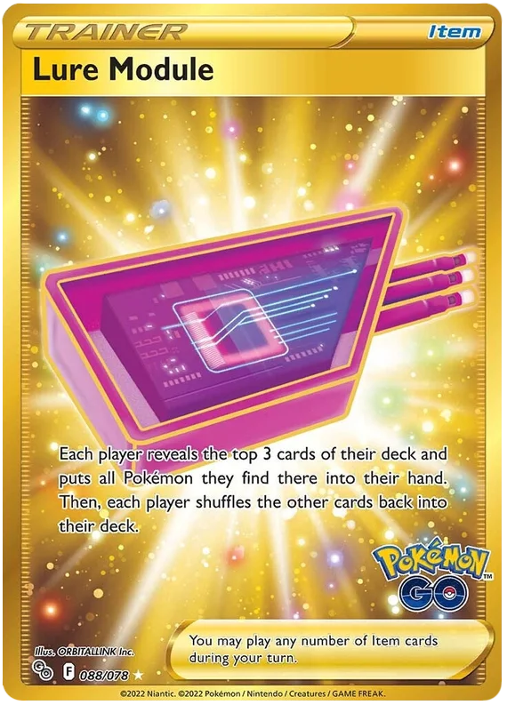 Lure Module (Secret) Pokemon GO Card Singles 088/078