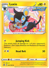 Luxio 041 Crown Zenith Pokemon Card Single