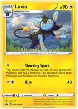 Luxio 042 Crown Zenith Pokemon Card Single