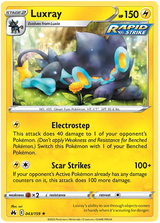 Luxray 043 Crown Zenith Pokemon Card Single