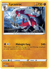 Lycanroc Crown Zenith Pokemon Card Single