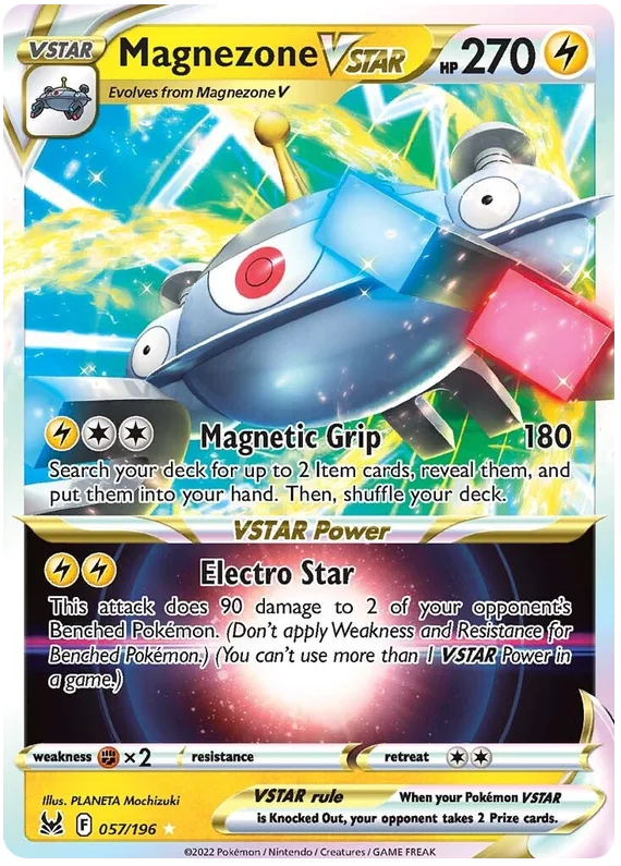 Magnezone VSTAR Lost Origin Pokemon Single Card 057/196