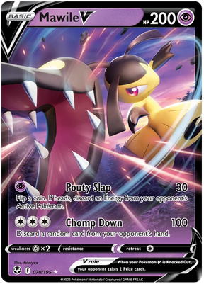 Mawile V Silver Tempest Pokemon Single 070/195