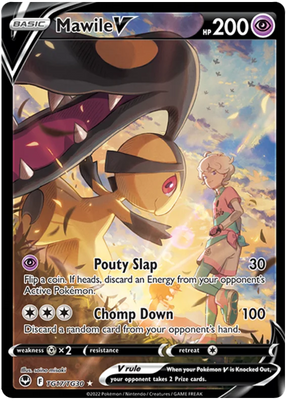 Mawile V Silver Tempest Pokemon Single TG17/TG30