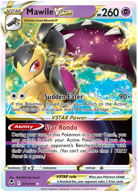 Mawile VSTAR Silver Tempest Pokemon Single 071/195
