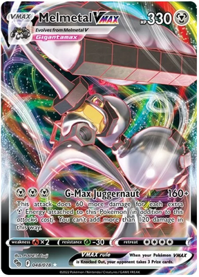 Melmetal VMAX Pokemon GO Card Singles 048/078